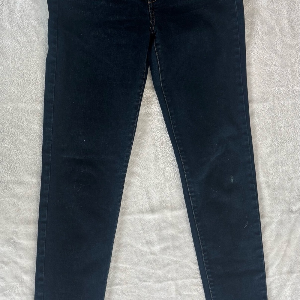 American Eagle Skinny Jeans Super Stretch Dark Wash 10 Tall